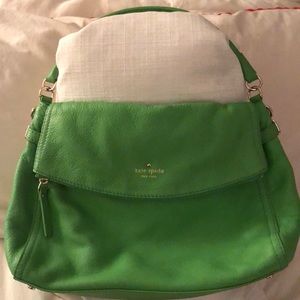 Green Kate Spade Satchel